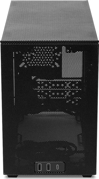 Productafbeelding Ssupd Meshroom D Mini-ITX behuizing - zwart (Mini-DTX, Mini-ITX)