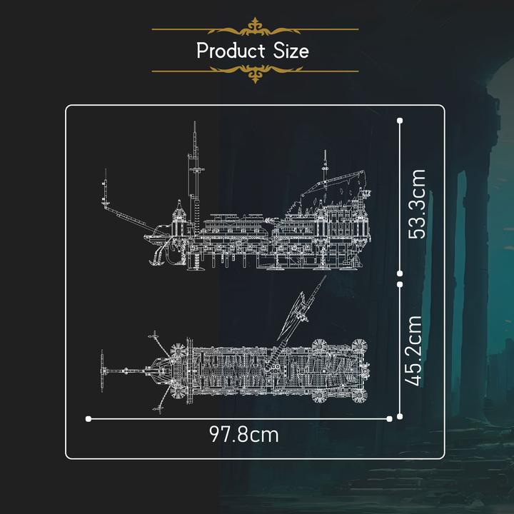 Produktbild Mould King Silent Mary Piratenschiff