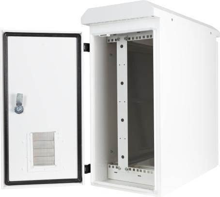 Actual product image Deltaco 19"-skåp, 6U, 600x280x600mm, v (10.86 RU, 19 inch rack)