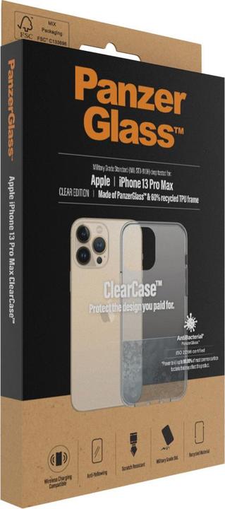 Produktbild PanzerGlass 0314 Handy-Schutzhülle Transparent (Apple iPhone 13 Pro Max)