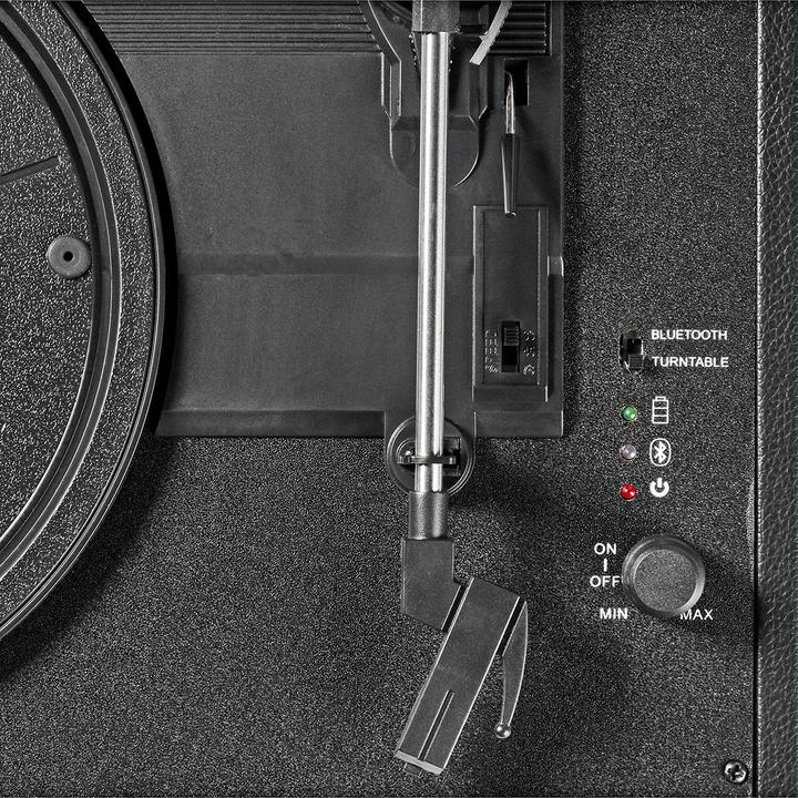 Produktbild Nedis Plattenspieler, 18W Lautsprecher, Bluetooth, Koffer (Manuell)