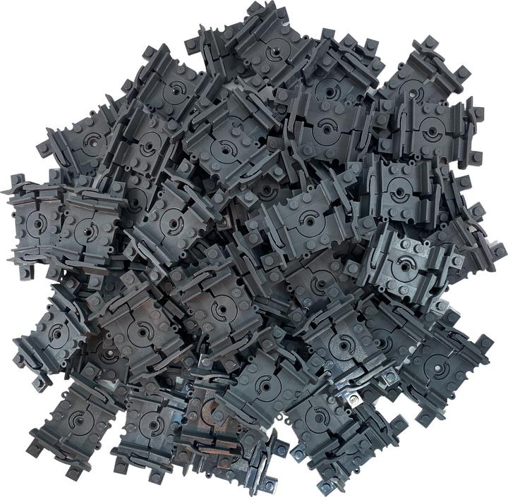 Produktbild LEGO Eisenbahn Flex Schienen (99492, LEGO City)