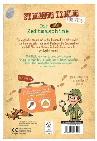 Image du produit Sherlock Holmes für Kids – Die Zeitmaschine (Allemand, Sandra Lebrun, Anja Neudert, Loïc Méhée, 2024)