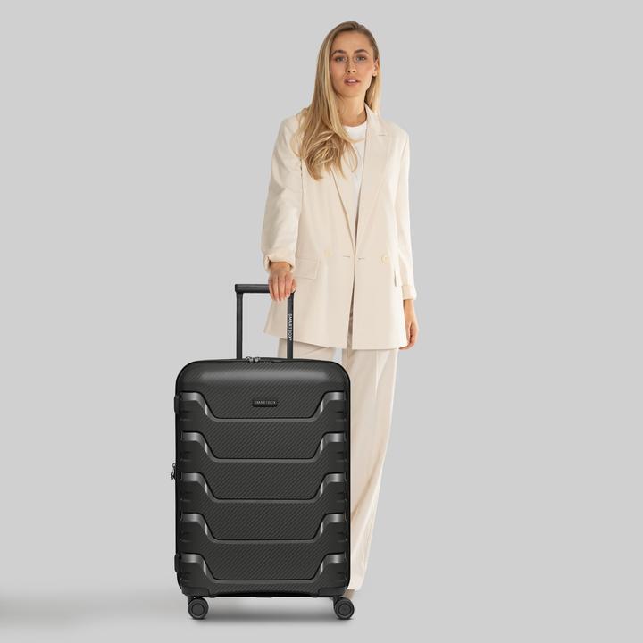 Immagine prodotto Smartbox Edition 01 4 Rollen Trolley 66 cm mit Dehnfalte (75 l, L (90 - 115l))