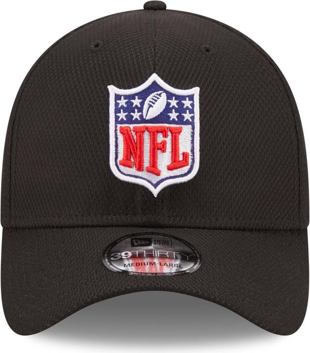 Immagine prodotto New Era 39Thirty Diamond Era Cap - NFL SHIELD nero - M/L (M/L)