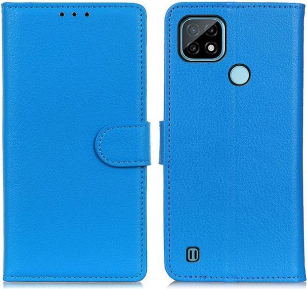 Actual product image MU Classic Litchi Leather Bookcover Series (Nokia C21)