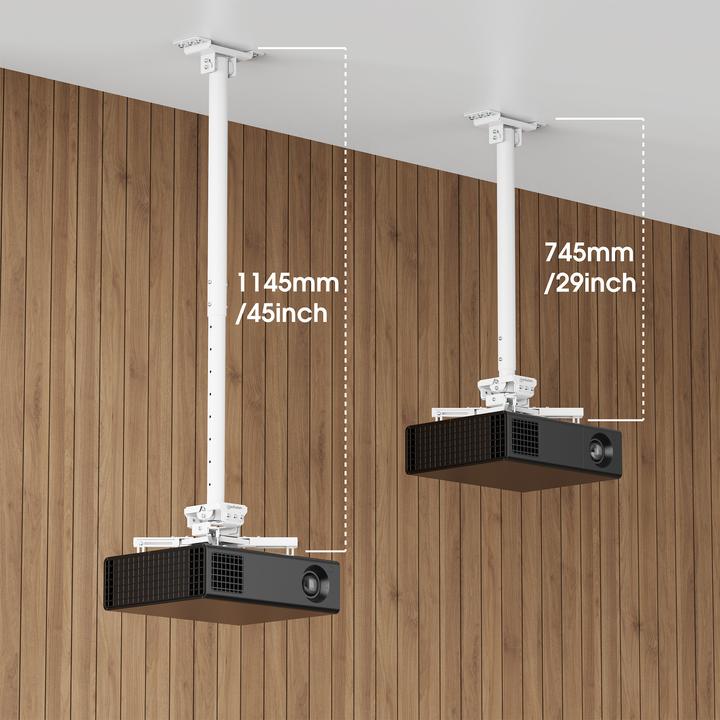Actual product image Manhattan Höhenverstellbare Beamer-Deckenhalterung mit besonders hoher Traglast (Ceiling)