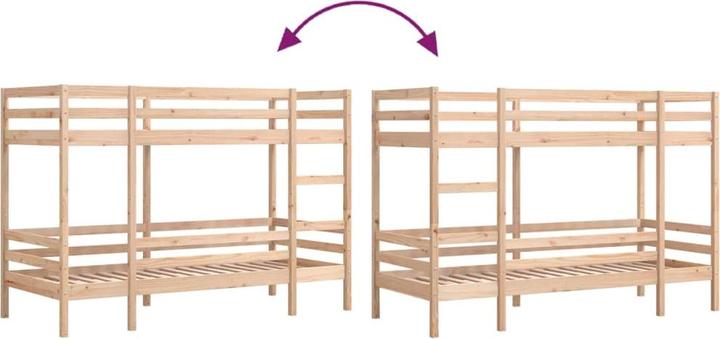 Immagine prodotto VidaXL Letto a castello (80 x 200 cm)
