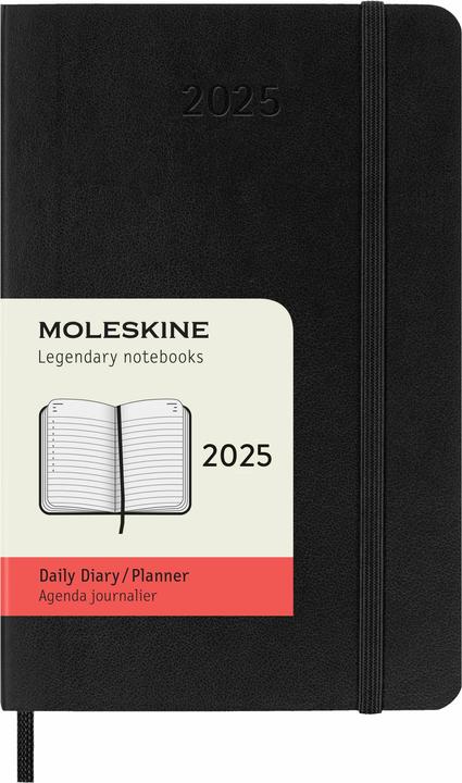 Moleskine Calendario giornaliero (A6, Tascabile, Inglese)