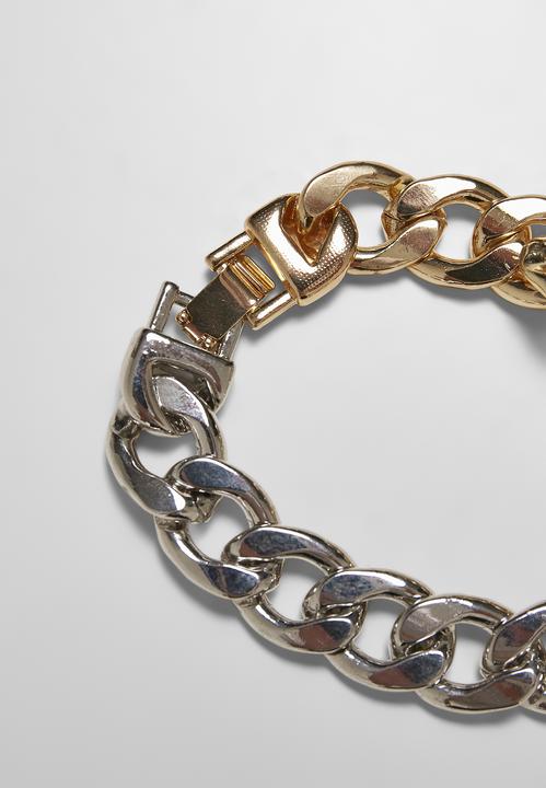 Immagine prodotto Urban Classics Bracciale pesante bicolore (21 cm, 100% cotone)