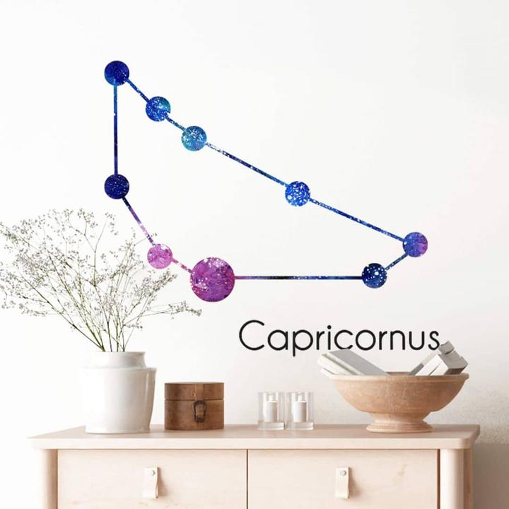Produktbild Trenddeko Sternbild Capricornus - Steinbock (110 x 82 cm)