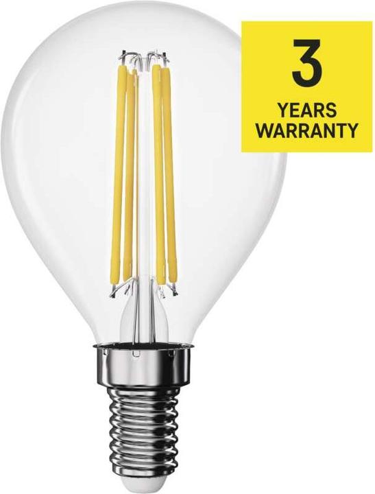 Produktbild Emos LED Lampe Filament Mini Globe / E14 / 1,8 W (25 W) / 250 lm / Neutral Weiss (E14, 1.80 W, 250 lm, 1 x, D)