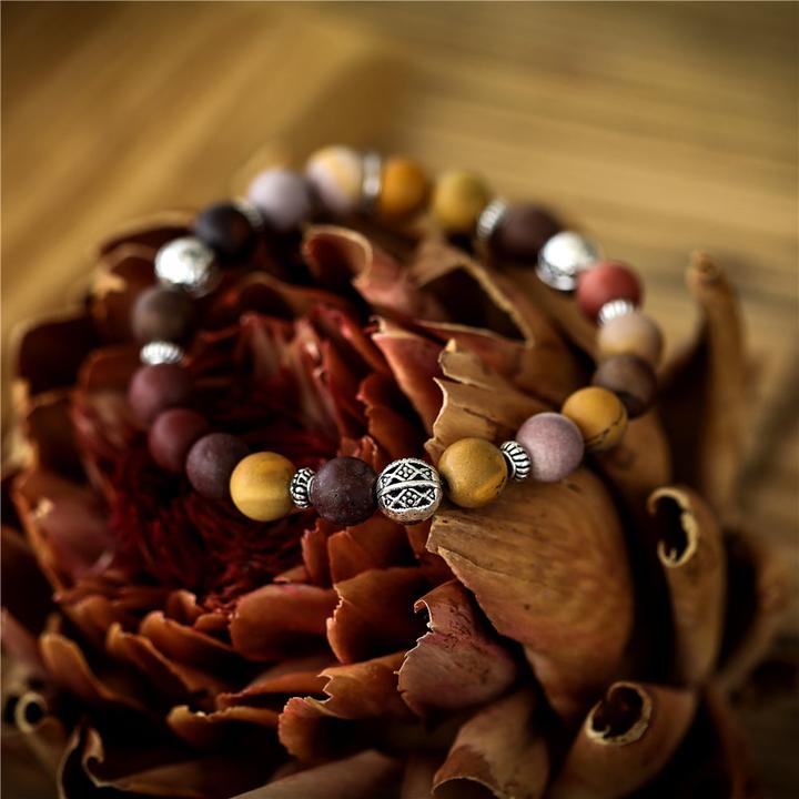 Produktbild Andreani Armband mit echtem rotem Jaspis (8 cm)