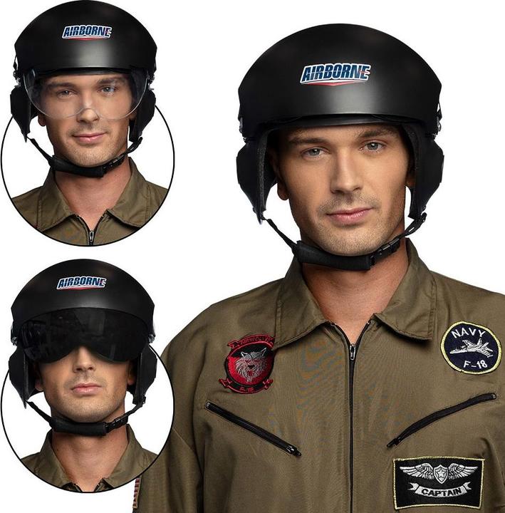 Produktbild Boland Helm Airborne, Pilot, schwarz