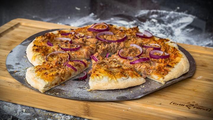 Produktbild Grillfürst Pizzablech Edelstahl 31 cm