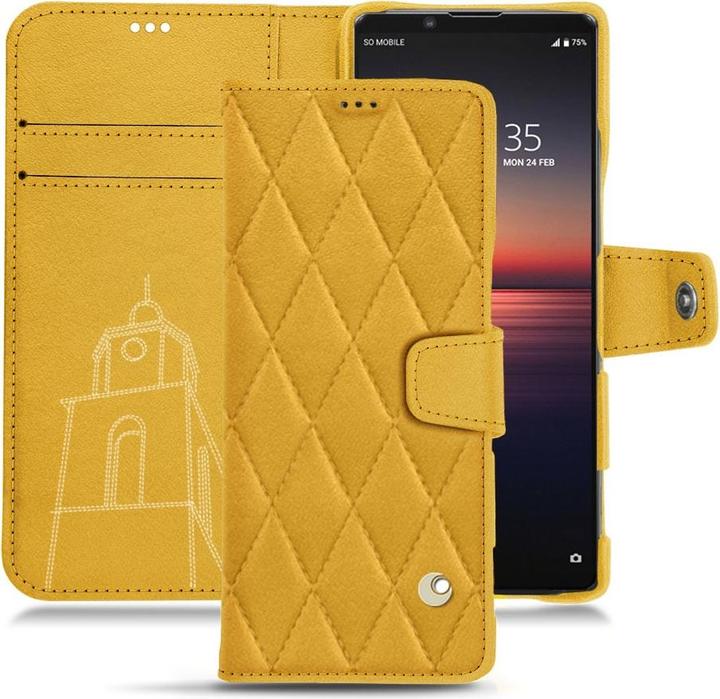 Produktbild Noreve Lederschutzhülle Wallet (Sony Xperia 1 II)