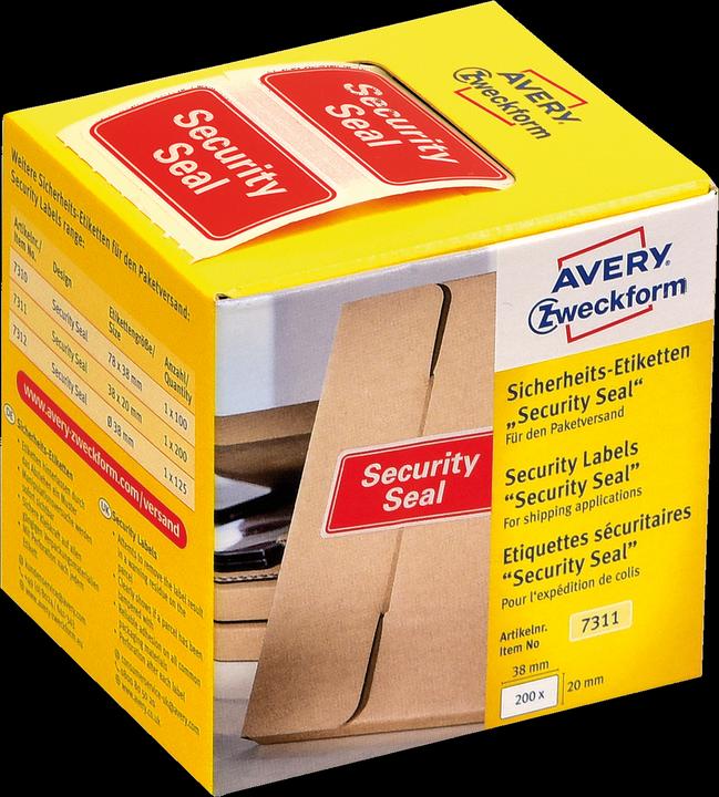 Produktbild Avery Sicherheitssiegel
