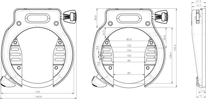 Image du produit Abus Amparo 4650