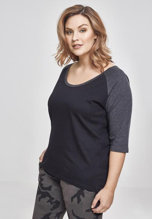 Produktbild Urban Classics Ladies 3/4 Contrast Raglan Tee (XS)