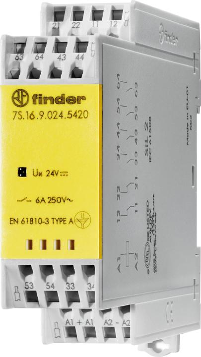 Produktbild Finder Relais-Modul mit zwangsgeführten Kontakten, Serie 7S
