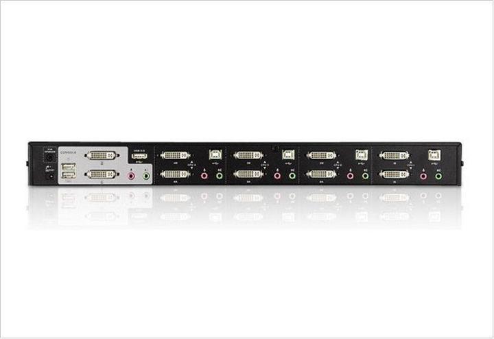 Image du produit Aten 4 ports USB DVI Dual-Link Dual Display/Audio