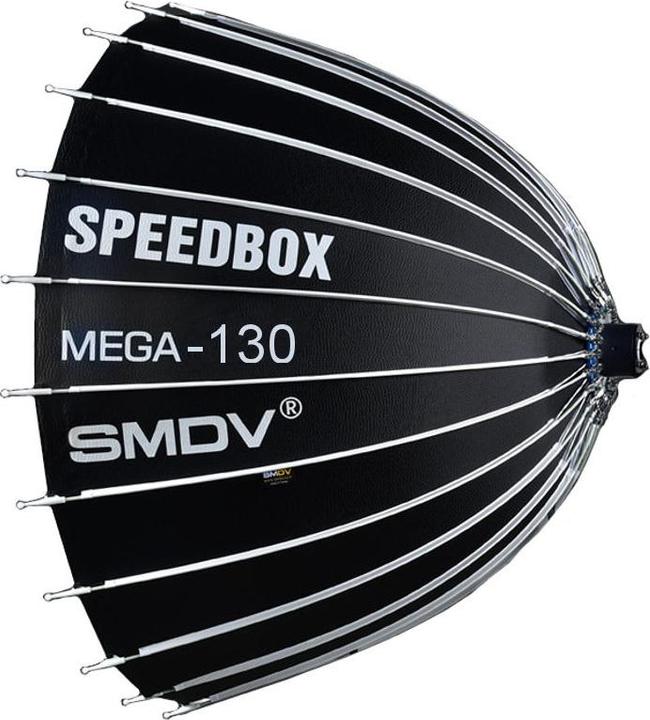 Actual product image SMDV Speedbox Mega 130 Deep softbox 130cm silver bowens mount