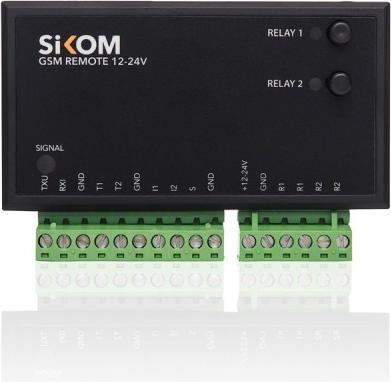 Actual product image Sikom 4G GSM remote control 12-24V