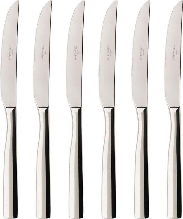 Villeroy & Boch Pizza-&Steakmesser Set 6tlg. Piemont (6 Stück, Messer)