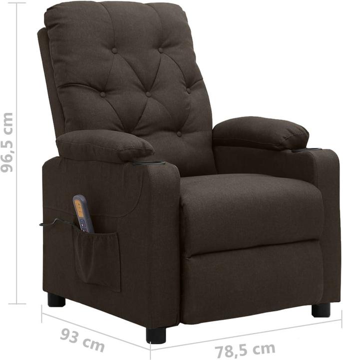 VidaXL Elektrischer Massagesessel