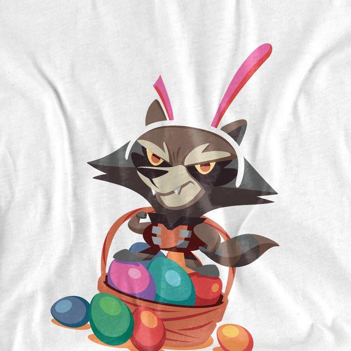 Actual product image Guardians of the Galaxy Unisex Adult Sweet Rabbit T-Shirt (L)