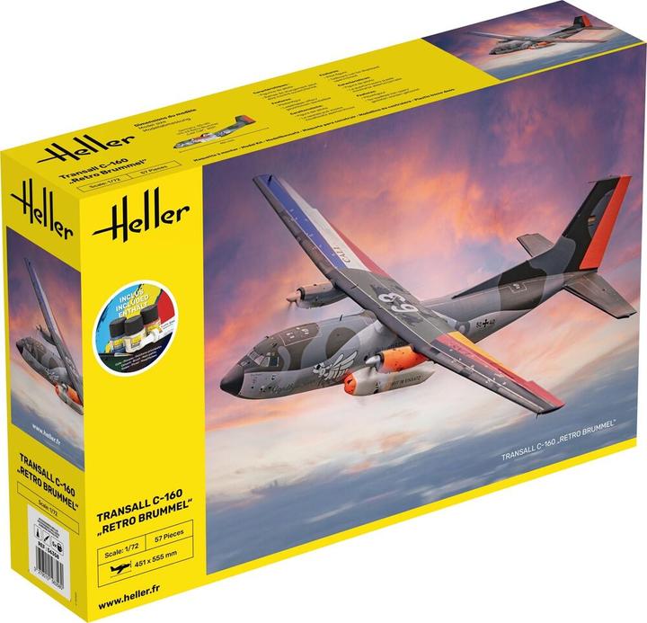 Actual product image Heller Starter Kit Transall C-160 Retro Growler