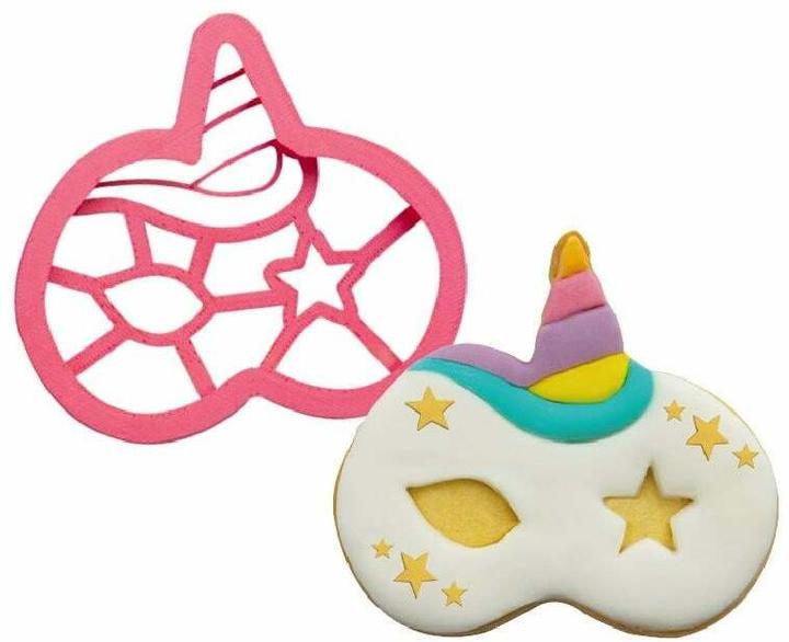 Actual product image Decora Guetzli Cutter 1 piece, Unicorn Mask