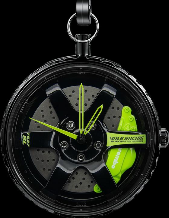 Image du produit 21cars TE37 - Vert - Montre de poche - Spin (43 mm)
