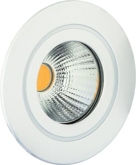Actual product image Rutec Licht R57691UWWOK LED recessed luminaire 8W IP55 without converter white