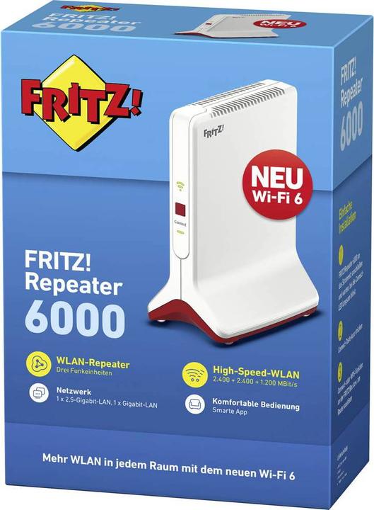 Actual product image AVM WLAN router with modem