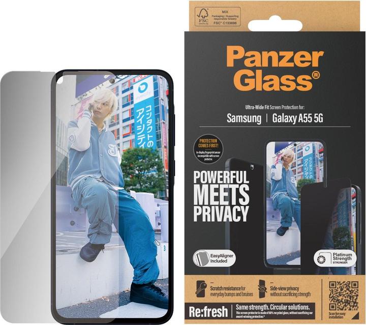 Productafbeelding PanzerGlass Privacy (1 Stuk, Samsung Galaxy A55)