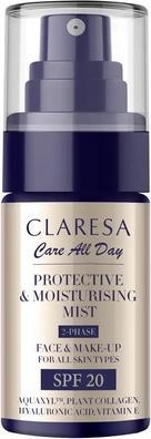 Produktbild Claresa All Day Protective & Moisturising Mist With Spf20, 50ml (Sonnenspray, SPF 20, 50 ml)