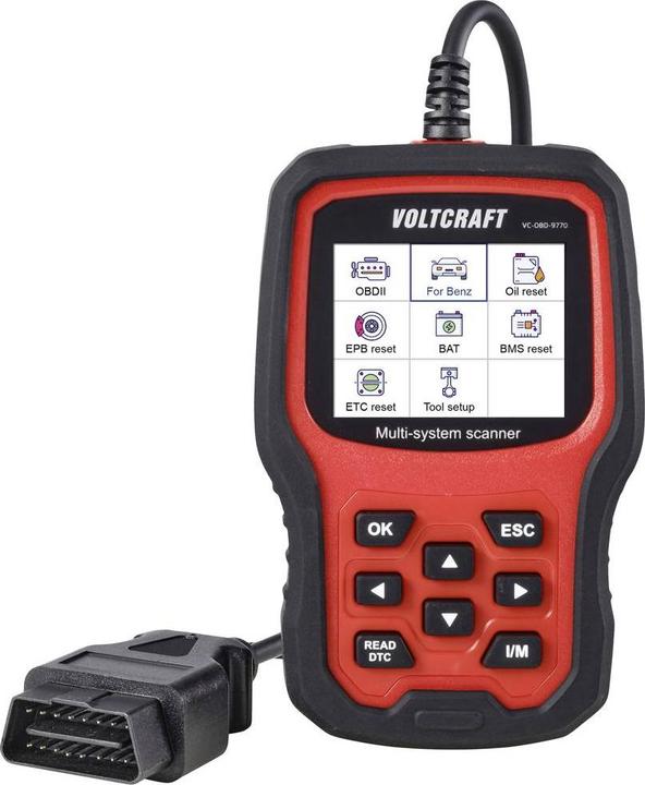Produktbild Voltcraft VC-OBD-9770 OBD II Diagnosetool VC-14616095