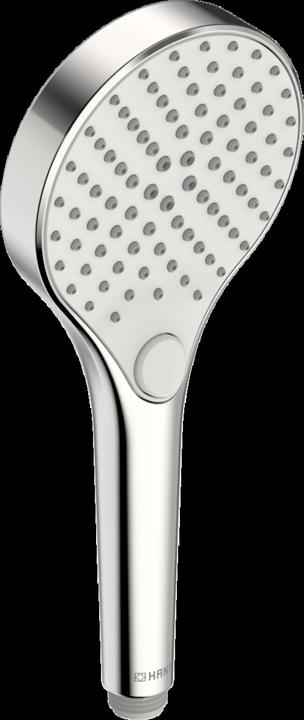Produktbild Hansa VIVA Handbrause, rund, Durchmesser 110mm, 3-strahlig, 44330300 (3 Strahlarten)