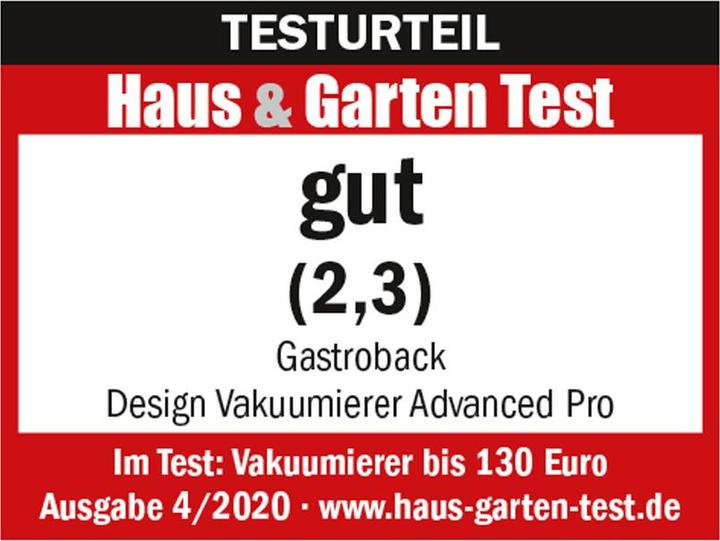 Produktbild Gastroback 46013 Design Vacuum Sealer Advanced Pro