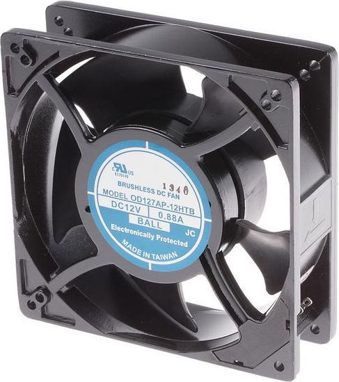 Produktbild Rs Pro Lüfter 127x127x38mm 12VDC 6W 237,9m³/h (127 mm)