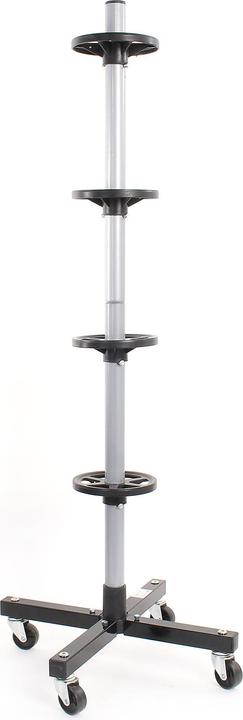 Produktbild Wiltec Felgenbaum Fahrbar Reifenständer Reifenbaum Felgenständer bis 225 mm Reifen