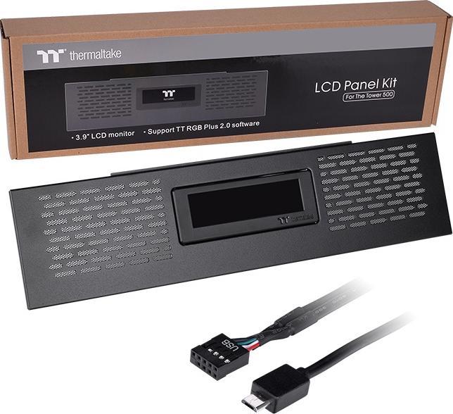Image du produit Thermaltake Accessoires pour boîtiers PC LCD Panel Kit Black pour The Tower 500