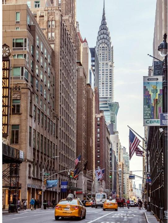 Actual product image Trenddeko Colombo - Chrysler Building in New York (240 x 350 cm)