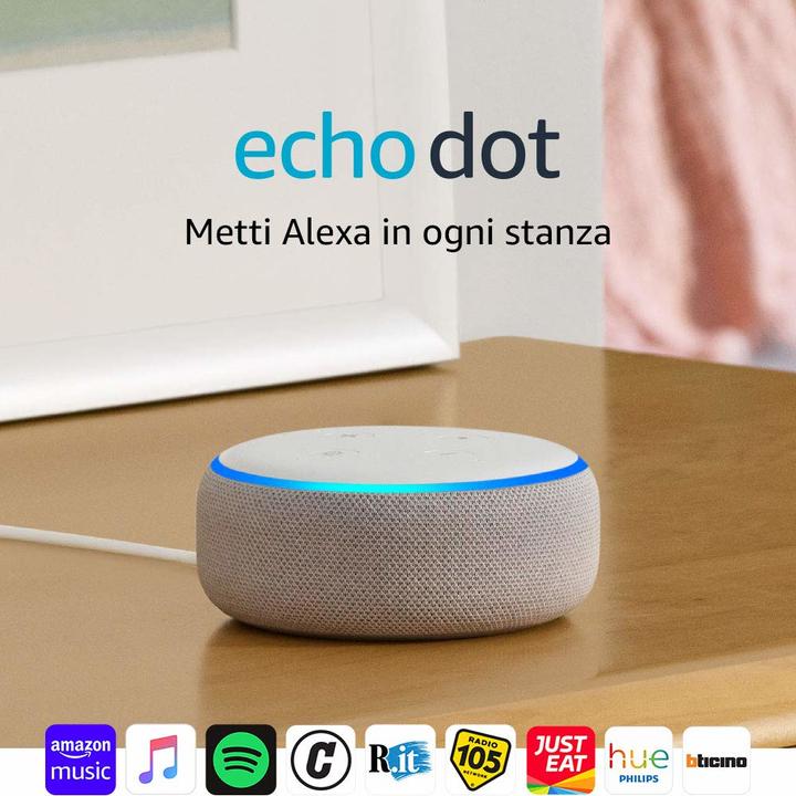 Image du produit Amazon Echo Dot (3ème gène) (Amazon Alexa, IFTTT)