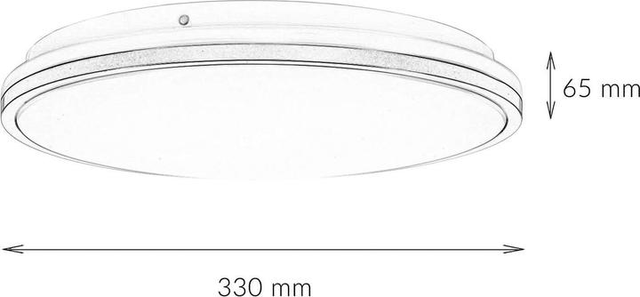 Produktbild Licht-Erlebnisse Deckenlampe Ivan (1040 lm)