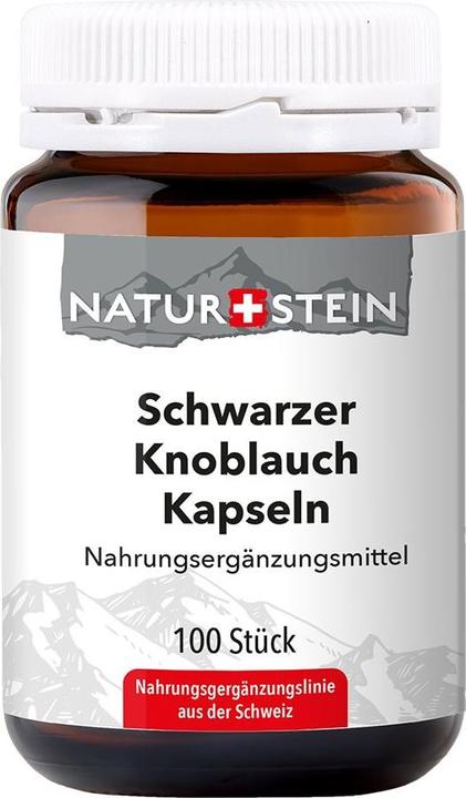 Image du produit Naturstein Ail noir (100 pièce(s), Capsules, 156 g)