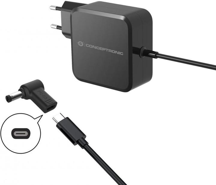 Actual product image Conceptronic Adapter USB-C -> DC, Acer 5.5x1.7mm 18-20V sw