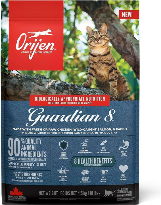 Immagine prodotto Orijen Cibo secco Cat Guardian 8, 4,5 kg (Adulto, 1 pz., 4500 g)