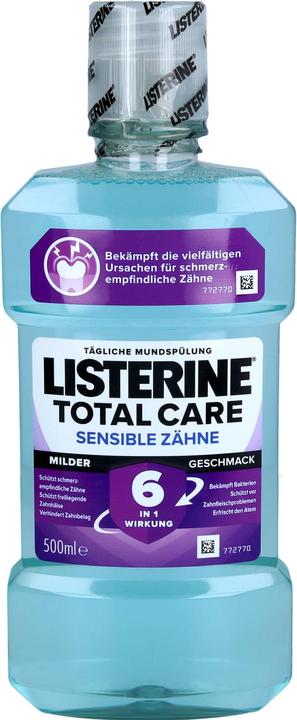 Produktbild Listerine Tot Car Sens Zae (500 ml, Mundspülung)